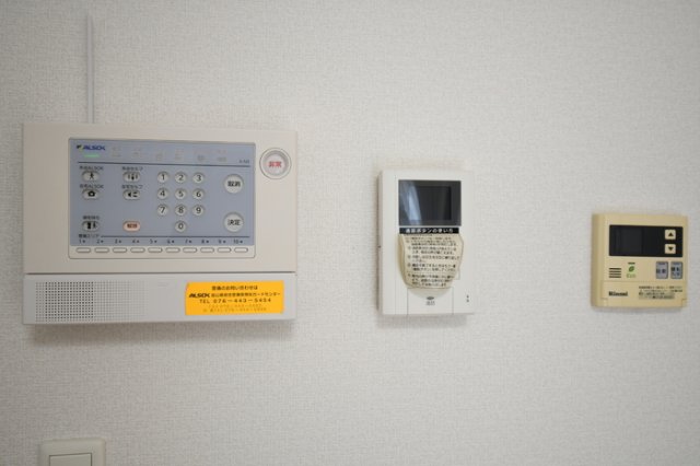 セキュリティ　モニタ付インターホンです。