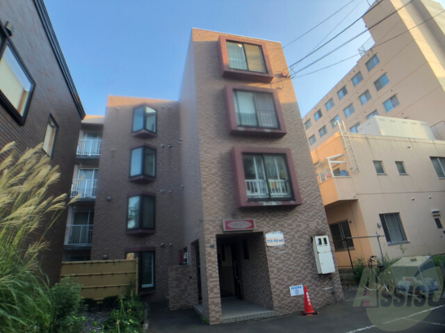 建物外観　札幌市北区北十九条西「オルセーＮ１９」