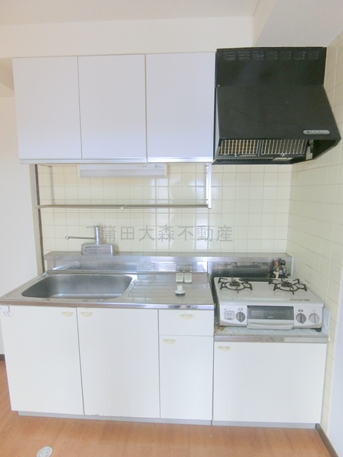 キッチン　2口ガスグリル付キッチン