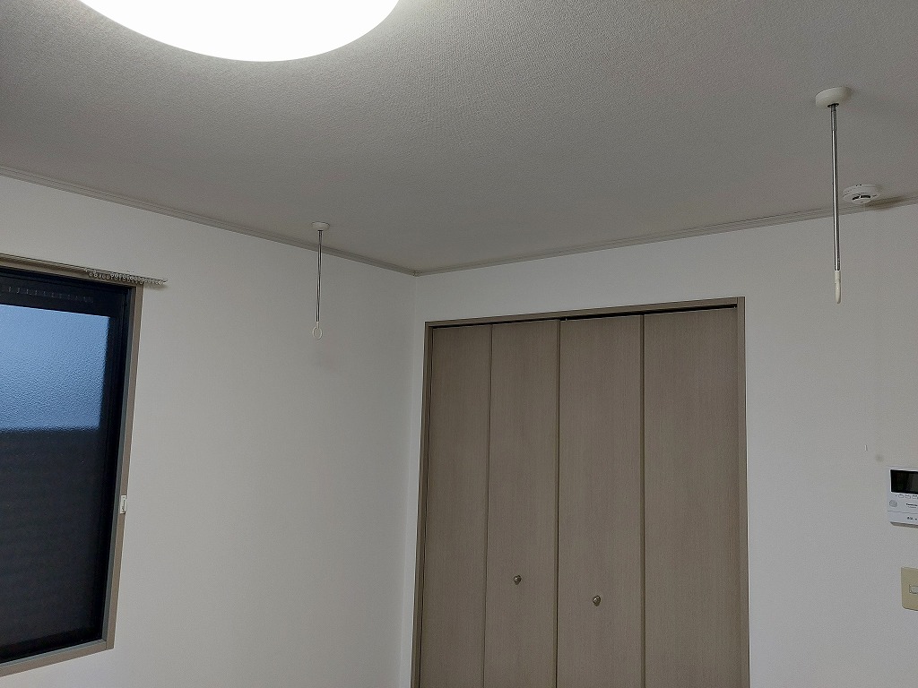 その他設備　室内物干し・いつでも洗濯干しできます♪