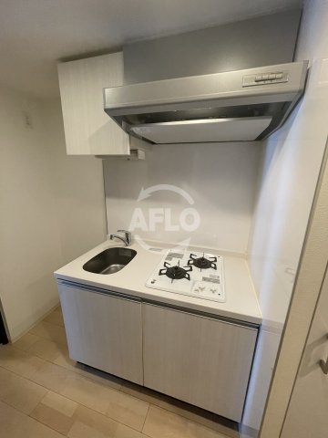 キッチン　レジュールアッシュ中之島SOUTH　2口ガスコンロ