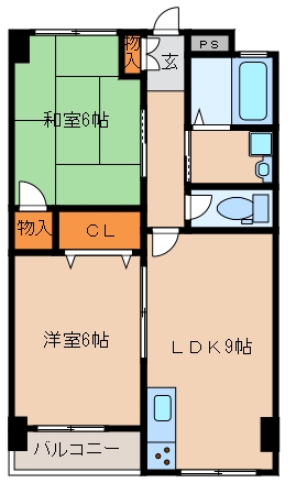 リノスタイル西明石の間取り写真