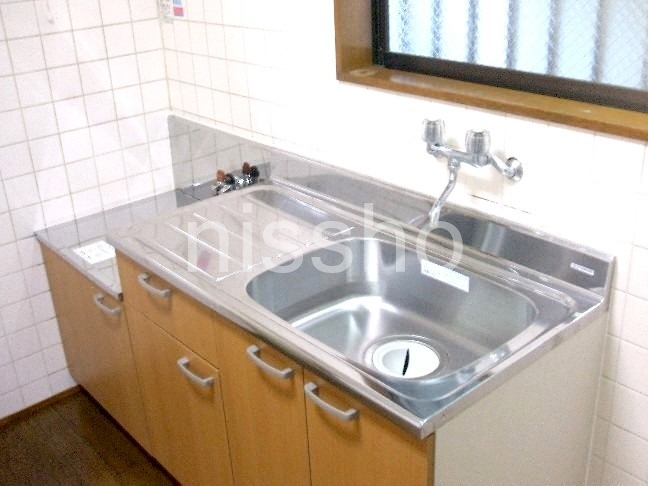 キッチン　ガスコンロ2口設置可♪