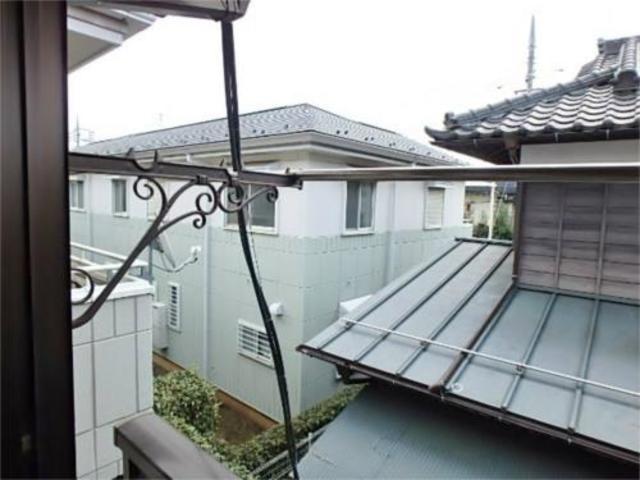 バルコニー　お洗濯もばっちり