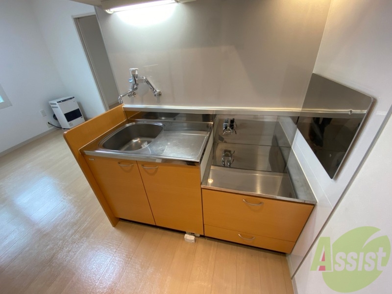 キッチン　キッチンはスペースも広々していて使いやすそうですよ！