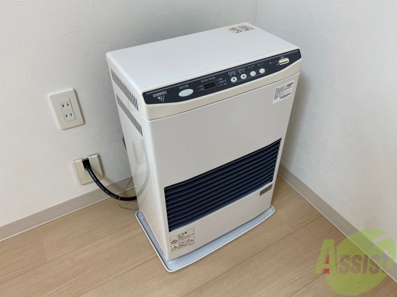 その他設備　灯油暖房です。札幌の寒い冬もこれで大丈夫！