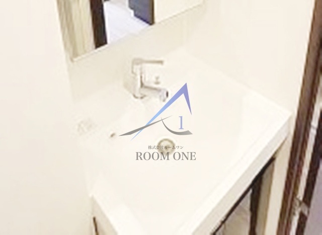 洗面設備　洗面台です。