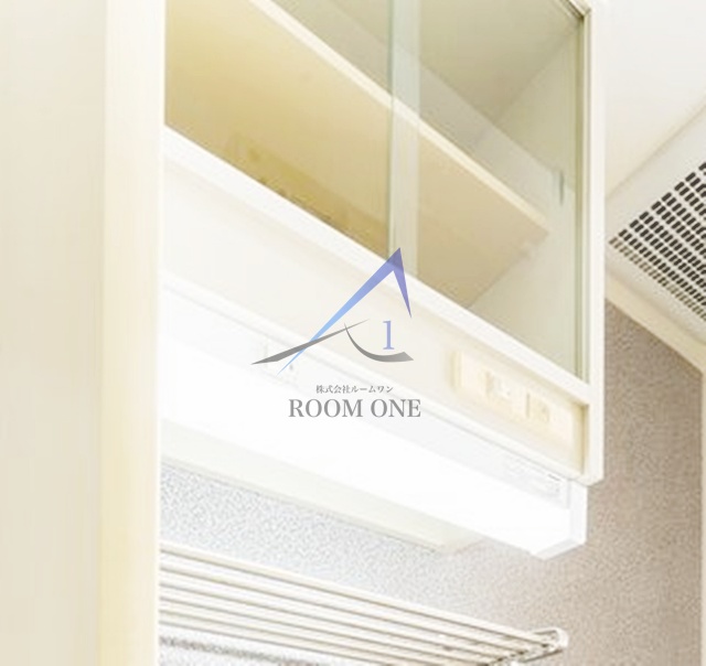 収納　キッチン上部収納です。