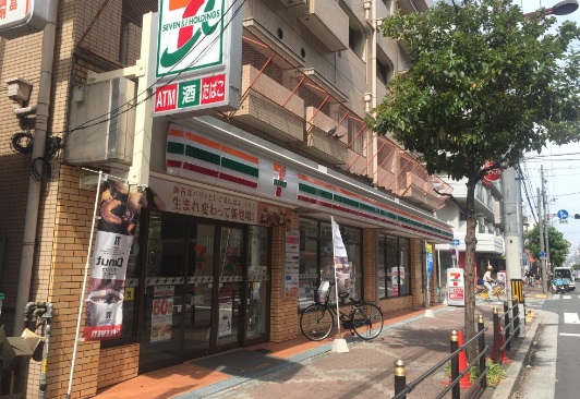 コンビニ　セブンイレブン 地下鉄あびこ駅東店（コンビニ）まで191m