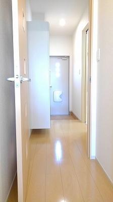 セキュリティ　廊下