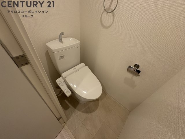 トイレ　ウォシュレット付きのトイレです♪