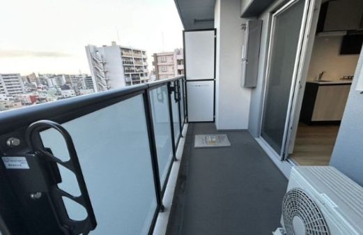 バルコニー　落ち着いた時間を過ごせるバルコニーです