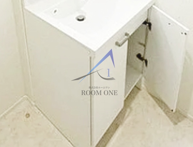 洗面設備　洗面台です。