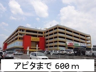 ショッピングセンター　アピタ（ショッピングセンター）まで600m