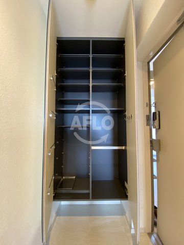 収納　富士林プラザ15番館　シューズクローゼット