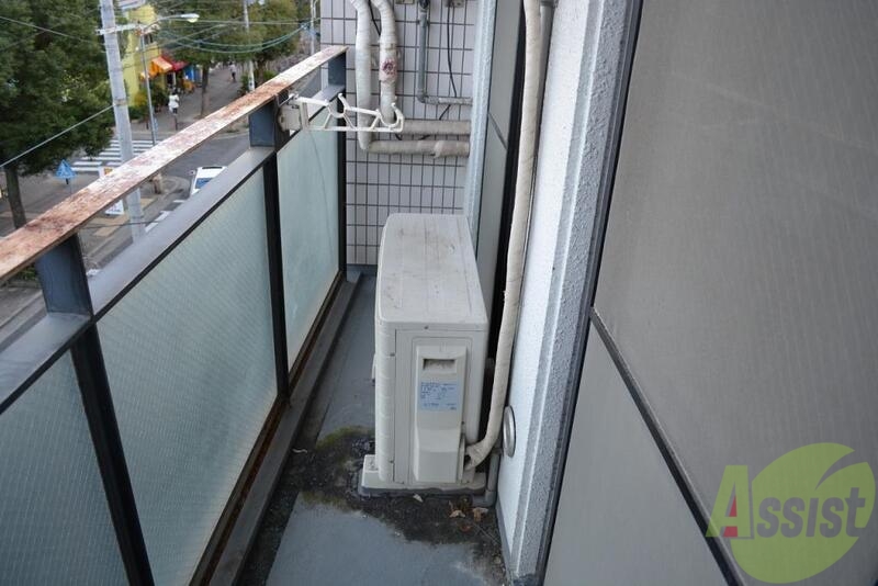 バルコニー　日当り良いですよ