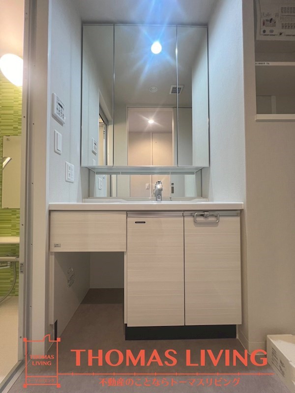 洗面設備　※別号室の参考写真になります。