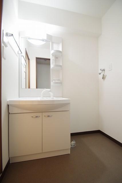 洗面設備　同タイプ別室の写真です。