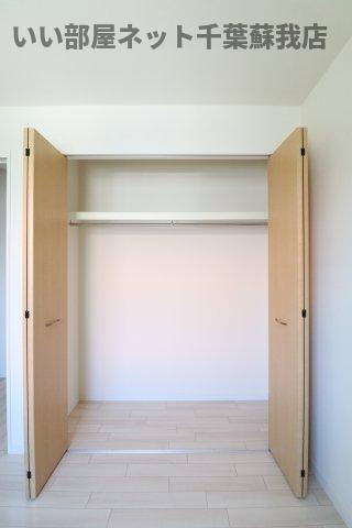 収納　十分な収納スペースがあります