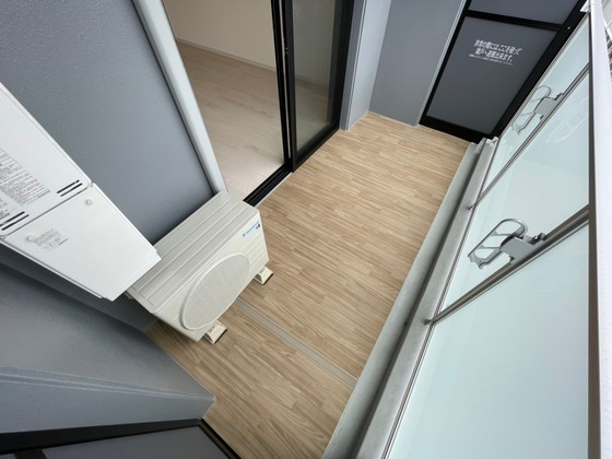 バルコニー　※別部屋の写真です