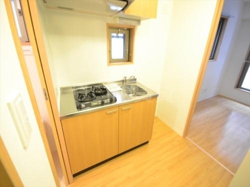 キッチン　嬉しい２口ガスコンロ♪