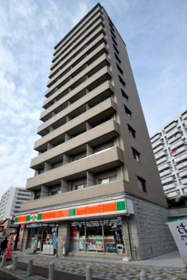 建物外観　１４階建て築１０年賃貸マンション（＾○＾）