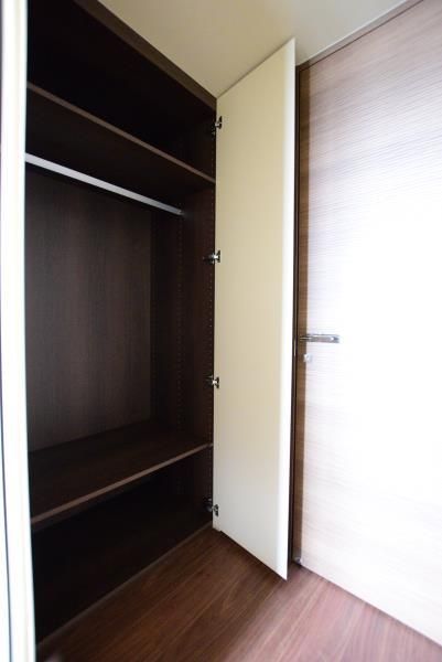 収納　たっぷりとした収納スペースです