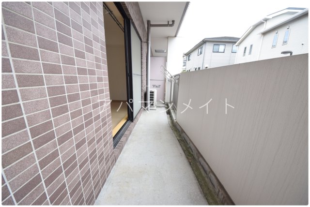 バルコニー　バルコニーがあります