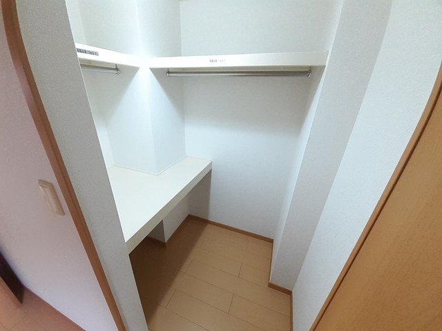 収納　十分な収納スペースがあります