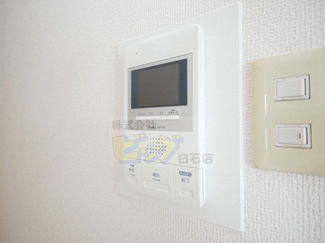セキュリティ　モニター付きインターホン完備しています♪