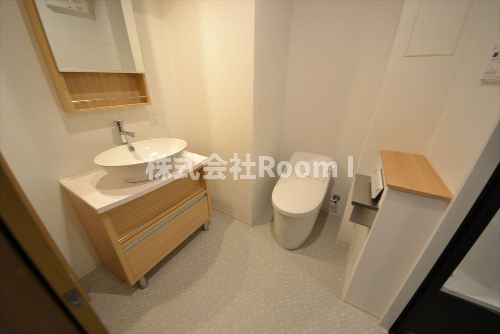 トイレ　ゆったりとした空間のトイレです