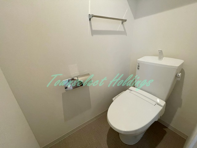 トイレ　ゆったりとした空間のトイレです