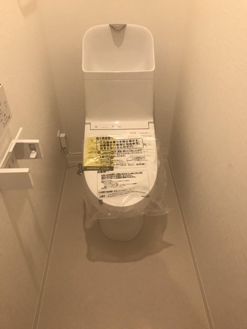 トイレ　【トイレ】新築時の写真