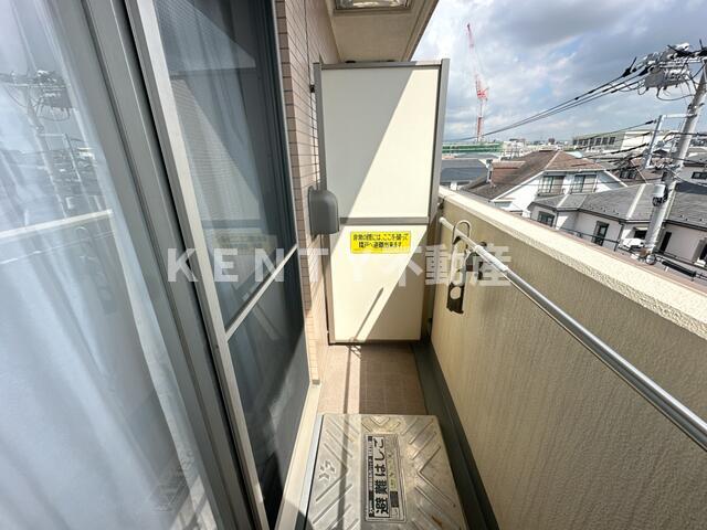 バルコニー　落ち着いた時間を過ごせるバルコニーです
