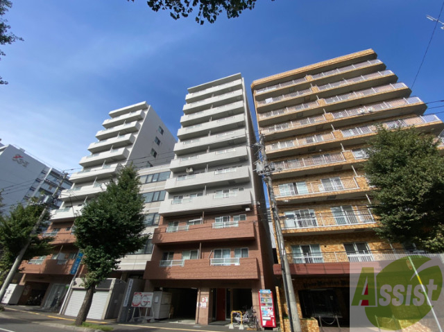 建物外観　札幌市中央区南３条西「エステラ南３条館Ａ」