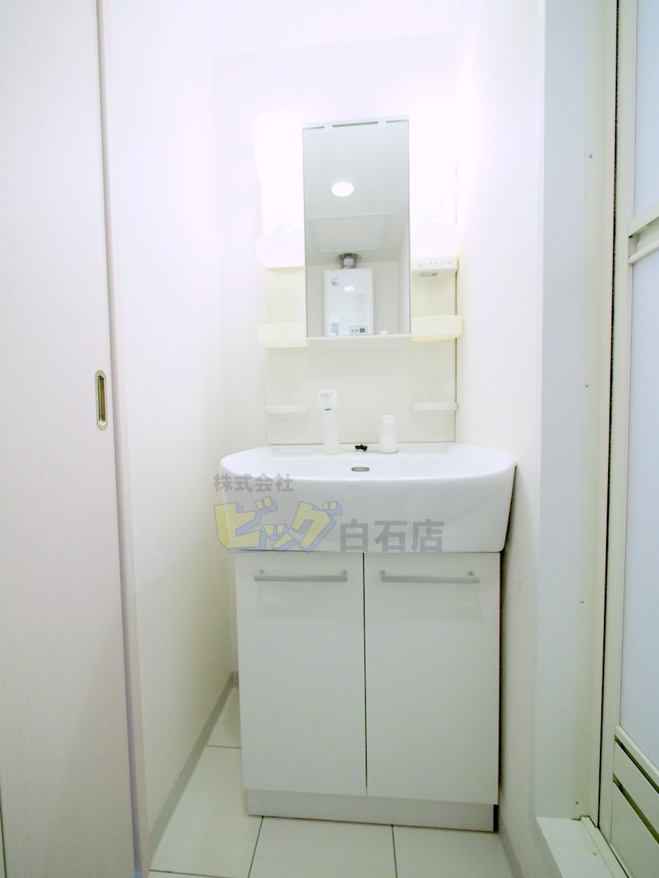 洗面設備　シャンプードレッサー完備しています♪