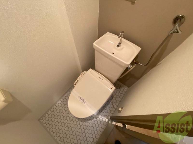 トイレ　清潔感があり安心して使用できるトイレになっておりました。
