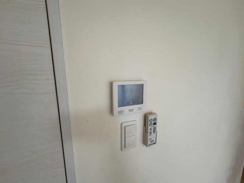セキュリティ　インターホンで来客確認ができます。安心ですね。