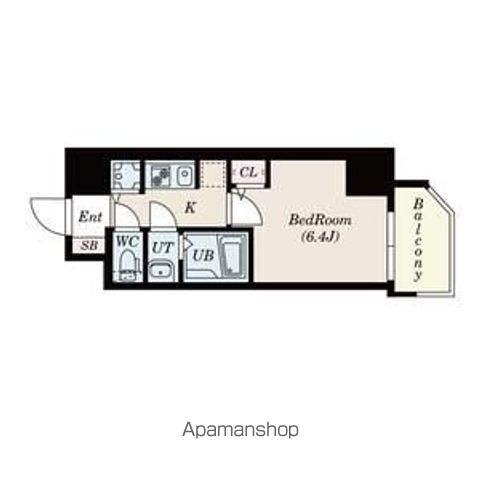 SーRESIDENCE新大阪WESTの間取り写真