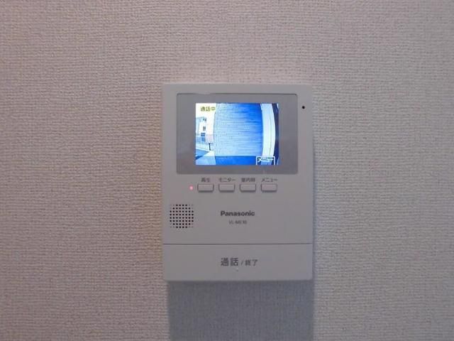 セキュリティ　モニター付きドアホン