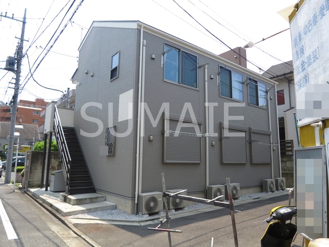 建物外観　閑静な住宅街にあるアパートです。