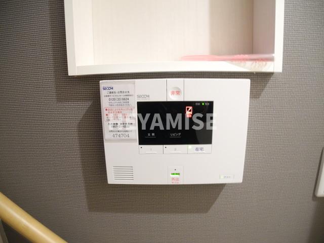 セキュリティ　※室内画像は別号室のもの