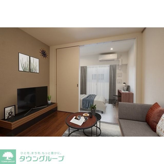 居室・リビング　※家具・調度品等はCG加工です。実際の賃貸住居には含まれま…