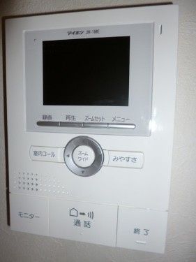 セキュリティ　☆テレビモニター付きインターホン☆