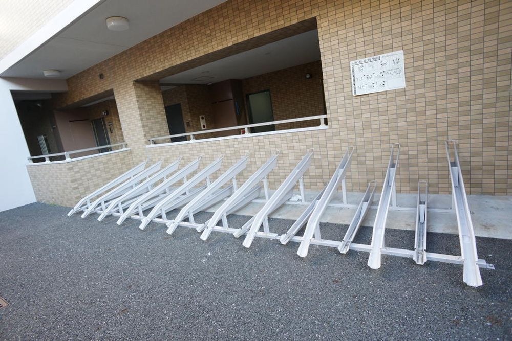 駐車場　駐輪場です