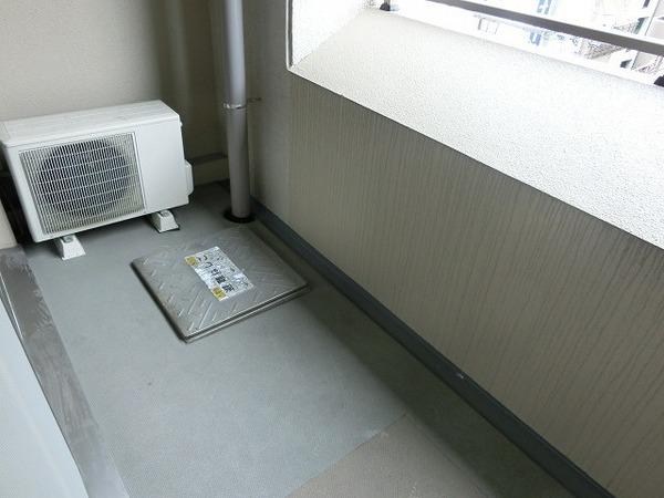バルコニー　広々としたバルコニー！