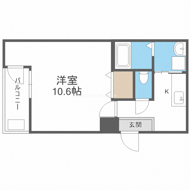 フジパレス西住之江VI番館の間取り写真