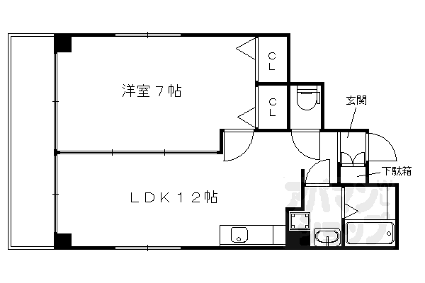 メゾンドココの間取り写真