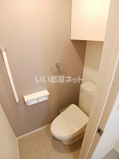 大林1丁目アパートのトイレ写真