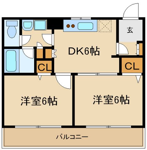 ビラタロスの間取り写真